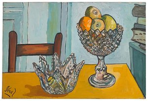Cut Glass With Fruit — Alice Neel