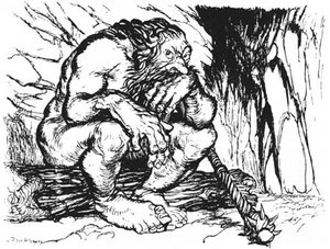 Jack The Giant-killer 6 — Arthur Rackham