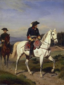 Friedrich der Große vor Schweidnitz