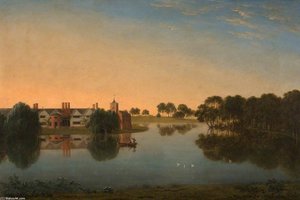 Tabley - The Old Hall Across The Mere