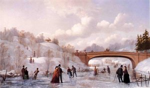Skating In Central Park — Johann Mongles Culverhouse