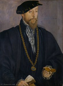Portrait Of Pankraz Von Freyberg To Hohenaschau — Hans Mielich