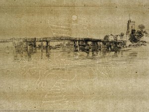 The Little Putney, No. 1. — James Abbott Mcneill Whistler, Aesthetic Impression