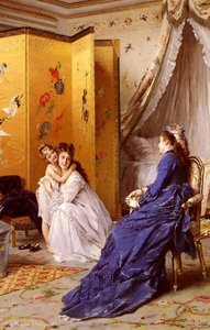 Apres Le Bain — Gustave Léonhard De Jonghe