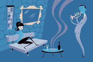 Kind Of Blue — Josh Agle (shag)
