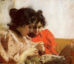 Spetssom — Anders Leonard Zorn
