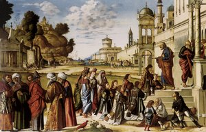 St Stephen Is Consecrated Deacon — Vittore Carpaccio, Venetian Renaissance