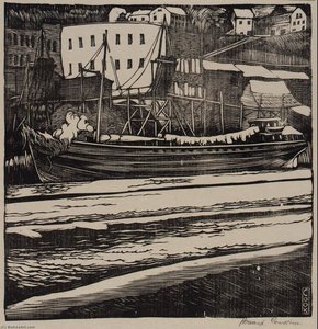 Kennebec River (bank) — Howard Cook