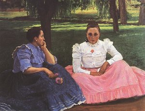 Sunday Conversation Of Girls At Somogytúr