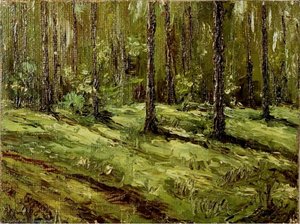 Summer Forest — David Davidovich Burliuk