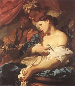 Der Tod Kleopatras — Johann Liss, Baroque Painting