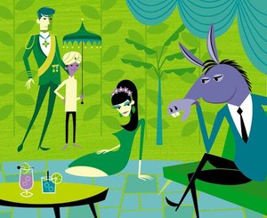 Nick Bottom — Josh Agle (shag), Pop Surealism