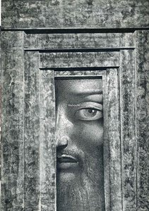 Looking Through Space (the Golden Nose) — Ernst Fuchs