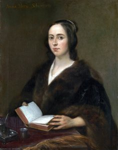 Portrait Of Anna Maria Van Schurman — Jan Andrea Lievens Jan Lievens