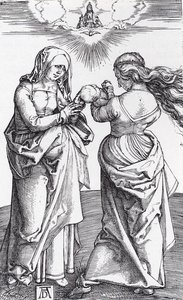 The Virgin With The Infant Christ And St. Anne — Albrecht Dürer, Northern Renaissance