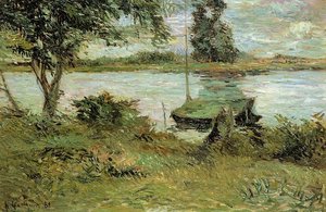 Banks Of The Oise — Eugène Henri Paul Gauguin, Post-impressionism