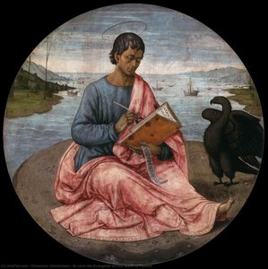 Der Evangelist Johannes auf der Insel Patmos