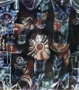 Still Life With Thistle Bloom — Paul Klee, Expressionism