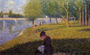 Study For 'a Sunday Afternoon On The Island Of La Grande Jatte' — Georges Seurat, Impressionistic Precision