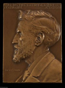 Auguste Saint Gaudens, obverse