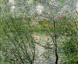 The Isle Grande-jatte On The Siene — Клод Моне, Impressionism