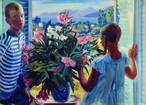 Children Of The Artist — Boris Mikhailovich Kustodiev