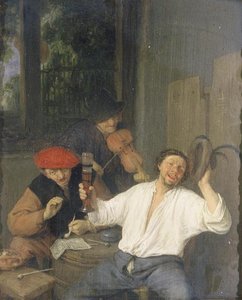 The Merry Drinkers — Adriaen Van Ostade
