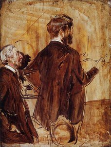 In The Studio — Giovanni Boldini
