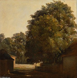 Landscape With Chestnut Tree — Peter De Wint