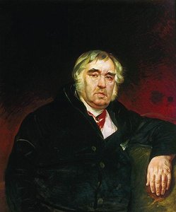 Portrait Of Ivan Andreyevich Krylov — Karl Pavlovich Bryullov