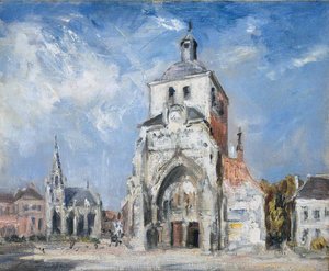 The Church At Montreuil — Philip Wilson Steer, British Impressionism