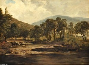 The River Lyon, Perthshire — Frederick Richard Lee