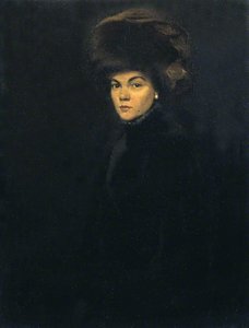 Lady In Furs, Mme. P — Sir William Nicholson