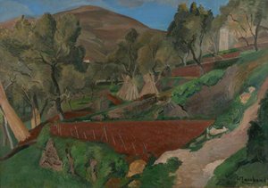 Olive Trees, Vence — Jean Hyppolyte Marchand
