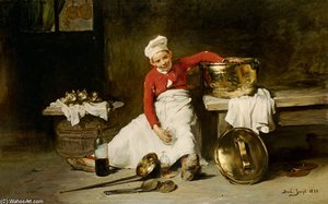 Kitchen Boy — Claude Joseph Bail
