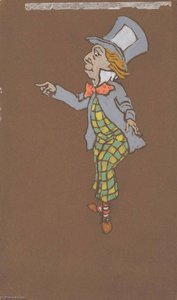 Mad Hatter (costume design for Alice in Wonderland, 1915)