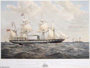 The Iron Steam Ship 'great Britain' — Samuel Walters