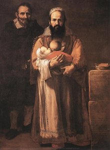 Magdalena Ventura With Her Husband And Son — Jusepe De Ribera