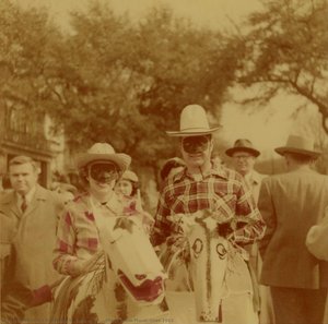 Photo From Mardi Gras 1953 — Benjamin W. Yancey Jr.