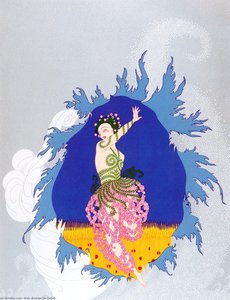 The Coming Of Spring — Erté