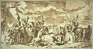 The Death Of Marcus Regulus Atilius — Salvator Rosa
