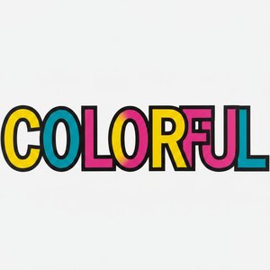 Chromatic Resonance: A Singular Study Of Vibrant Typographic Fluidity And Form — Maxime Delorme