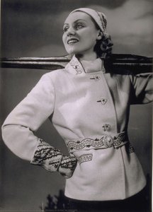 Woman In Jacket By Bernath — Peter Francis Weller