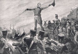 General Crawford Giving The Word Of Command — Richard Caton Woodville