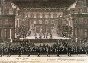 Performance Of Alceste In 1674 — Jean Le Pautre