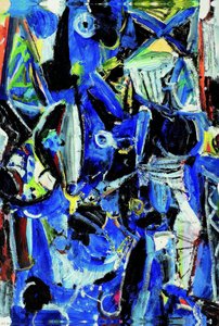 Rhymes Of Beijing Opera — Wu Dayu, Abstract Expressionism