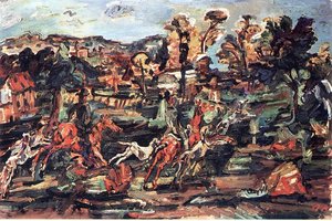 The Hunt — Oskar Kokoschka