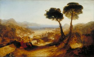 Die Bucht Von Baiae, Mit Apollo Und Der Sibylle — J.m.w. Turner, Romantik