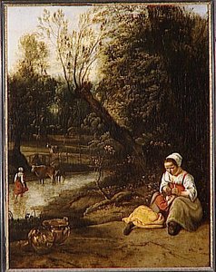 LA TOILETTE AU BORD DE L'EAU