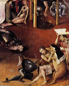 Triptycho De Los Jardines Terrenales (detalle) — Jerónimo Bosch, Northern Renaissance